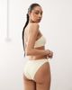 Reclaimed Vintage Reclaimed Vintage hipster bikini bottoms in cream-Neutral - 3