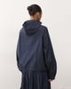 Reclaimed Vintage Reclaimed Vintage hooded zip up jacket in indigo denim-Blue - 4