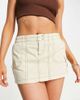 Reclaimed Vintage Reclaimed Vintage Inspired cargo mini skirt in khaki-Neutral - 1