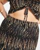 Reclaimed Vintage Reclaimed Vintage Inspired curve midi skirt in brown animal print - part of a set - 3
