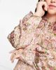 Reclaimed Vintage Reclaimed Vintage inspired Plus mini tea dress in floral print-Multi - 3