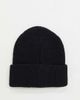 Reclaimed Vintage Reclaimed Vintage inspired unisex logo beanie hat in black - 2