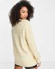 Reclaimed Vintage Reclaimed Vintage inspired unisex sweater with daisy embroidery in beige-Neutral - 2