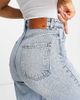 Reclaimed Vintage Reclaimed Vintage Inspired wide leg jeans in blue - 3