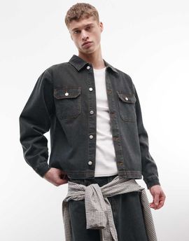 Reclaimed Vintage Reclaimed Vintage khaki denim jacket - part of a set-Green