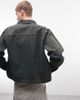 Reclaimed Vintage Reclaimed Vintage khaki denim jacket - part of a set-Green - 3