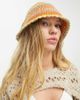 Reclaimed Vintage Reclaimed Vintage knit bonnet hat in multi - 4