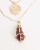 Reclaimed Vintage Reclaimed Vintage layered longline necklace with pedant detail in gold - 3