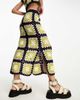 Reclaimed Vintage Reclaimed Vintage limited edition crochet skirt in Navy-Multi - 2