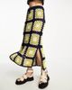 Reclaimed Vintage Reclaimed Vintage limited edition crochet skirt in Navy-Multi - 4