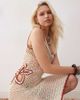 Reclaimed Vintage Reclaimed Vintage Limited Edition hand crochet cut out detail maxi beach dress in cream-White - 2