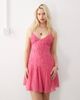 Reclaimed Vintage Reclaimed Vintage Limited Edition mini dress with floral embroidery detail in pink-Yellow - 2