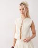 Reclaimed Vintage Reclaimed Vintage Limited Edition tie front top with pearl embroidery - part of a set-White - 1