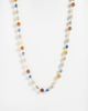 Reclaimed Vintage Reclaimed Vintage long line tonal beaded necklace in gold-Multi - 1