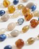 Reclaimed Vintage Reclaimed Vintage long line tonal beaded necklace in gold-Multi - 3
