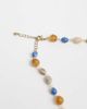 Reclaimed Vintage Reclaimed Vintage long line tonal beaded necklace in gold-Multi - 4