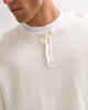 Reclaimed Vintage Reclaimed Vintage long sleeve waffle knit henley neck t-shirt in cream-White - 2