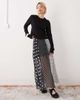 Reclaimed Vintage Reclaimed Vintage maxi sheer skirt in spliced polka dot print-Multi - 1