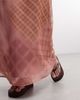 Reclaimed Vintage Reclaimed Vintage maxi skirt in spliced plaid-Multi - 3