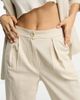 Reclaimed Vintage Reclaimed Vintage menzy wide leg pants in stone-Neutral - 3