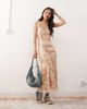 Reclaimed Vintage Reclaimed Vintage midi dress with lace cutouts in floral print-Multi - 2