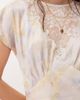Reclaimed Vintage Reclaimed Vintage mini tea dress with lace insert in floral print-Multi - 4