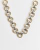 Reclaimed Vintage Reclaimed Vintage mixed metal chunky neck chain in gold tone and silver tone - 1