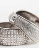 Reclaimed Vintage Reclaimed Vintage multi pack bangles in burnished silver tone - 2