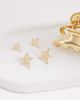 Reclaimed Vintage Reclaimed Vintage multi pack molten star earrings in gold tone - 2