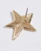 Reclaimed Vintage Reclaimed Vintage multi pack molten star earrings in gold tone - 3