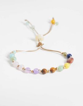 Reclaimed Vintage Reclaimed Vintage multi wear anklet and bracelet combo