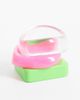 Reclaimed Vintage Reclaimed Vintage neon bangles 3 pack-Multi - 2