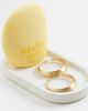 Reclaimed Vintage Reclaimed Vintage oversized chubby hoop earrings in gold - 2