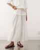 Reclaimed Vintage Reclaimed Vintage pull on midi skirt in white eyelet - 2