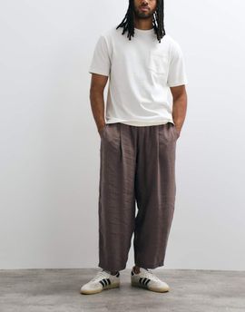 Reclaimed Vintage Reclaimed Vintage pull on pants in brown