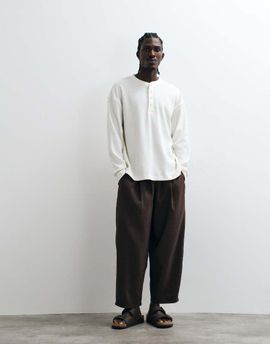 Reclaimed Vintage Reclaimed Vintage pull on pants in khaki-Green