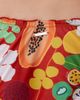 Reclaimed Vintage Reclaimed Vintage scrunchie bikini bottom with shirring in fruity vacation print-Multi - 3