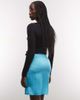 Reclaimed Vintage Reclaimed Vintage sheer awkward length skirt with in turquoise-Blue - 2