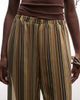 Reclaimed Vintage Reclaimed Vintage sheer wide leg pants in multi stripes - 3