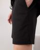 Reclaimed Vintage Reclaimed Vintage shorter length jersey shorts in black - 4