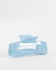 Reclaimed Vintage Reclaimed Vintage side hair clip in blue stripe-Multi - 1