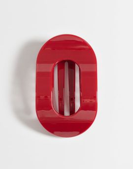 Reclaimed Vintage Reclaimed Vintage side hair clip in red