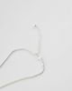 Reclaimed Vintage Reclaimed Vintage silver longline necklace with ball detail - 4