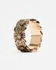 Reclaimed Vintage Reclaimed Vintage skinny daisy ring in burnished gold - 2