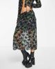 Reclaimed Vintage Reclaimed Vintage skirt in grunge butterfly print - part of a set-Green - 4