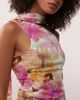Reclaimed Vintage Reclaimed Vintage slash neck tank top in tropical scarf print-Multi - 2