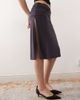 Reclaimed Vintage Reclaimed Vintage slinky midi skirt with side slit in gray - 2
