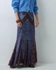 Reclaimed Vintage Reclaimed vintage slip skirt with lace godet inserts in animal print-WHITE - 2