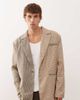 Reclaimed Vintage Reclaimed Vintage spliced check blazer-Multi - 1