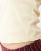 Reclaimed Vintage Reclaimed Vintage square neck fitted T-shirt in butter yellow-Multi - 3